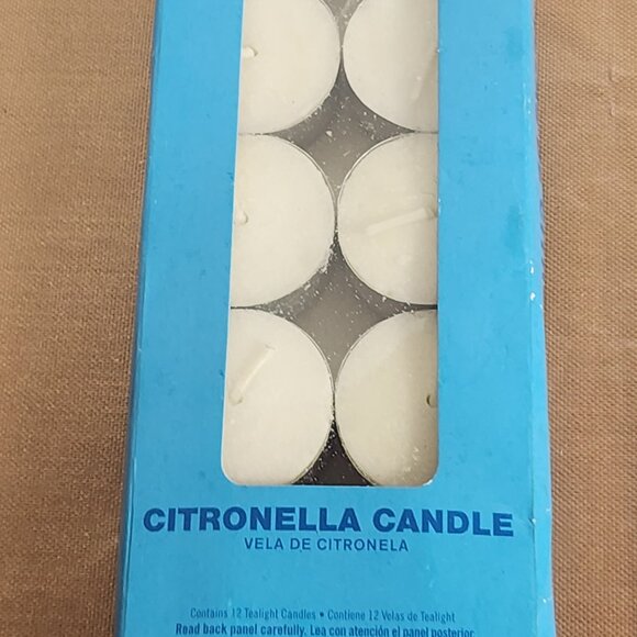 The Original Tiki Brand 12pk Tealight Citronella Candles .45oz ea. Outdoor Only - Picture 2 of 16